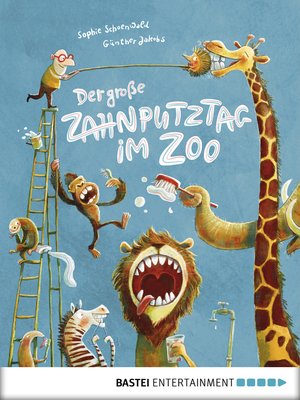 cover image of Der große Zahnputztag im Zoo
